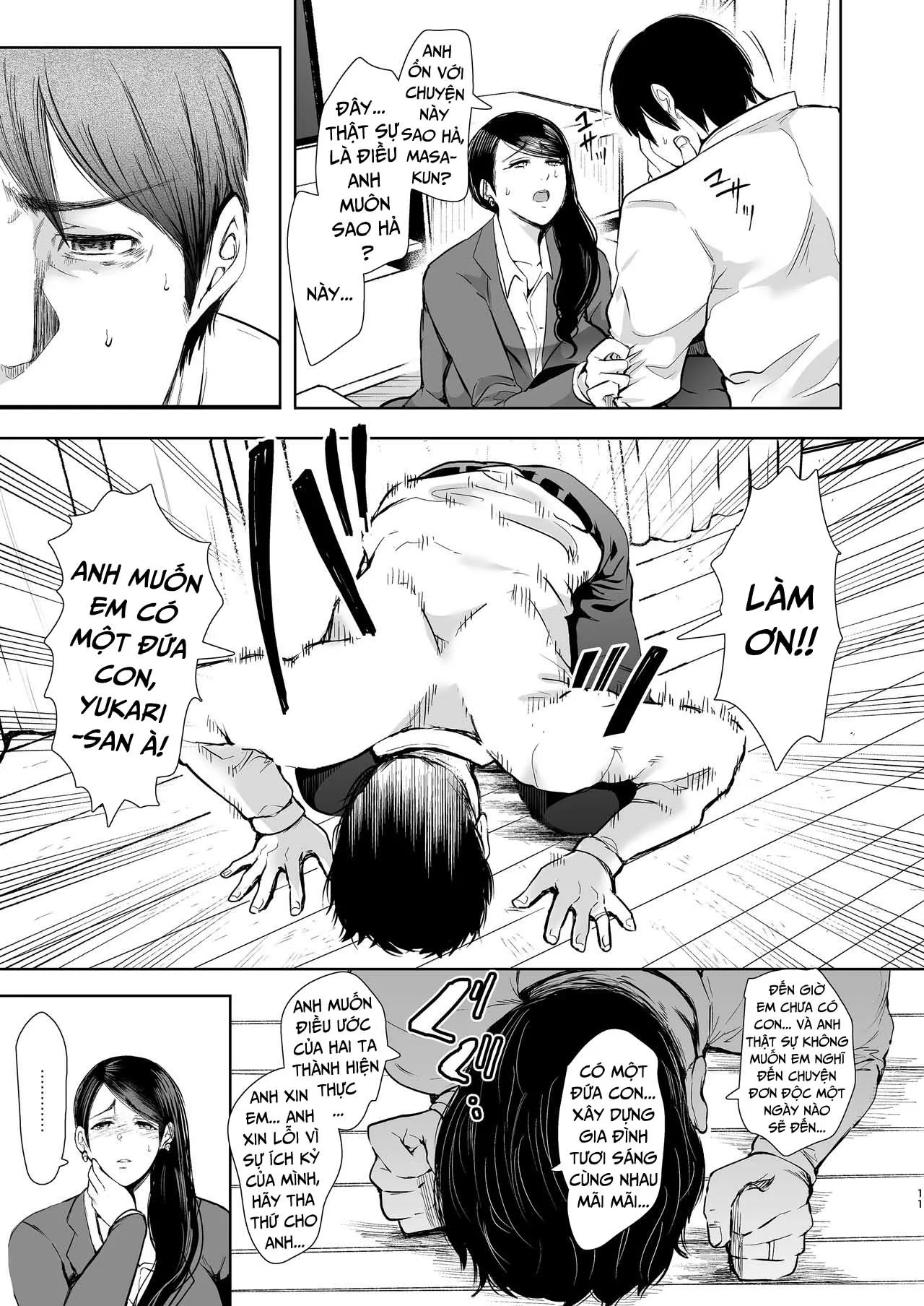 HentaiVN.net - Ảnh 10 - Netorare Ochi Masuda Yukari Hen [A Cuckolding Wifes Descent - Story of Yukari Masuda] - Oneshot - Có che