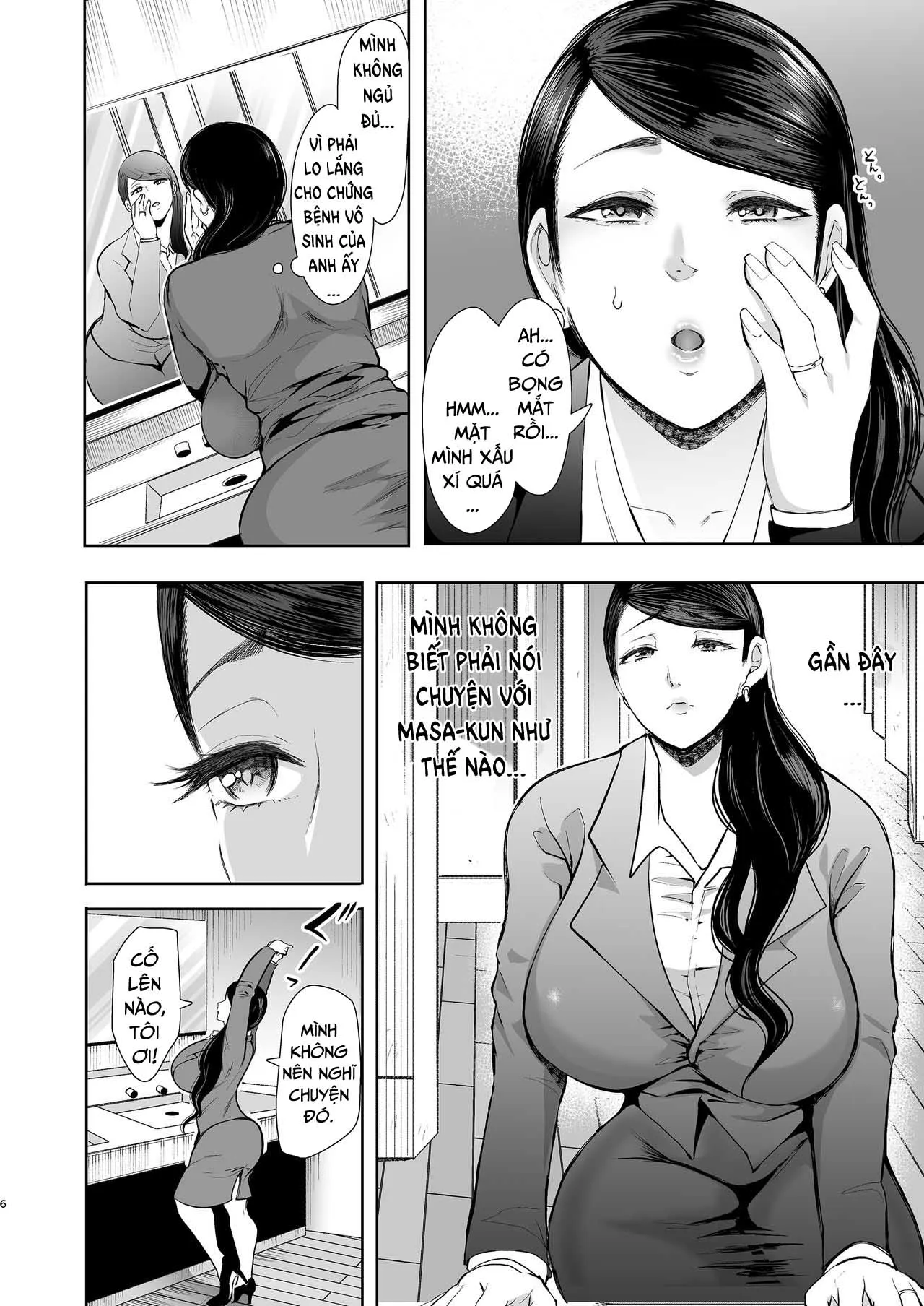 HentaiVN.net - Ảnh 5 - Netorare Ochi Masuda Yukari Hen [A Cuckolding Wifes Descent - Story of Yukari Masuda] - Oneshot - Có che