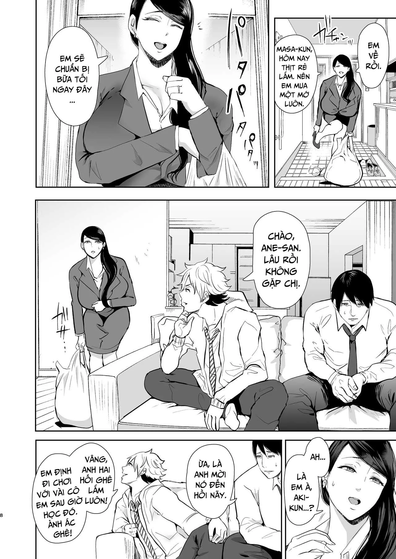 HentaiVN.net - Ảnh 7 - Netorare Ochi Masuda Yukari Hen [A Cuckolding Wifes Descent - Story of Yukari Masuda] - Oneshot - Có che