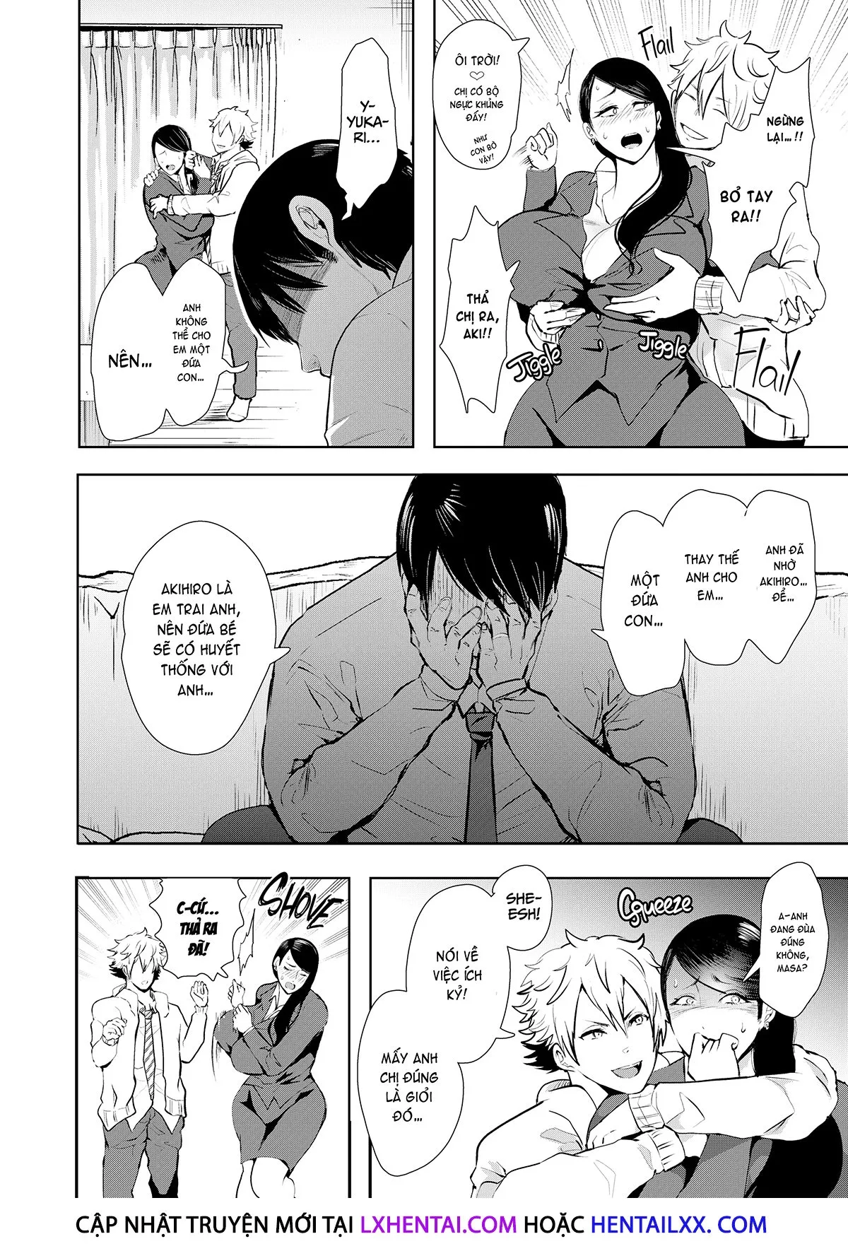 HentaiVN.net - Ảnh 9 - Netorare Ochi Masuda Yukari Hen [A Cuckolding Wifes Descent - Story of Yukari Masuda] - Oneshot - Không che