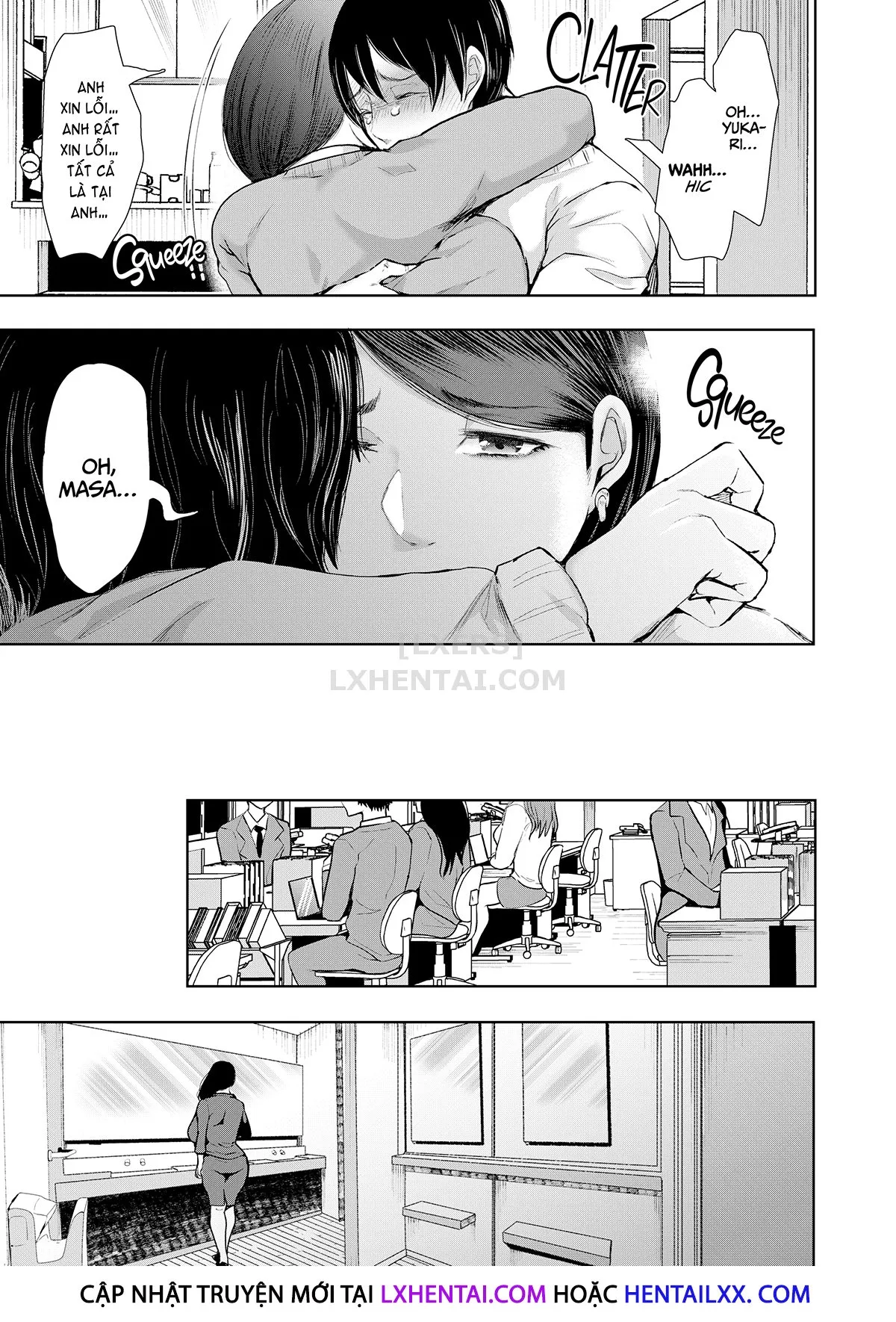 HentaiVN.net - Ảnh 5 - Netorare Ochi Masuda Yukari Hen [A Cuckolding Wifes Descent - Story of Yukari Masuda] - Oneshot - Không che