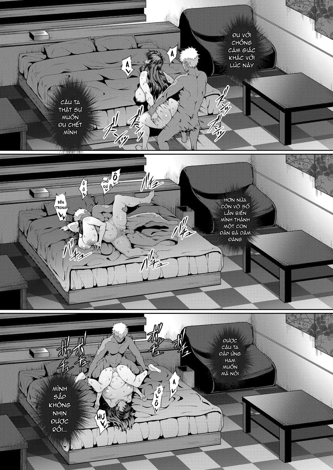 HentaiVN.net - Ảnh 10 - Bijukujo to Yajuu [美熟女と野獣] - Oneshot