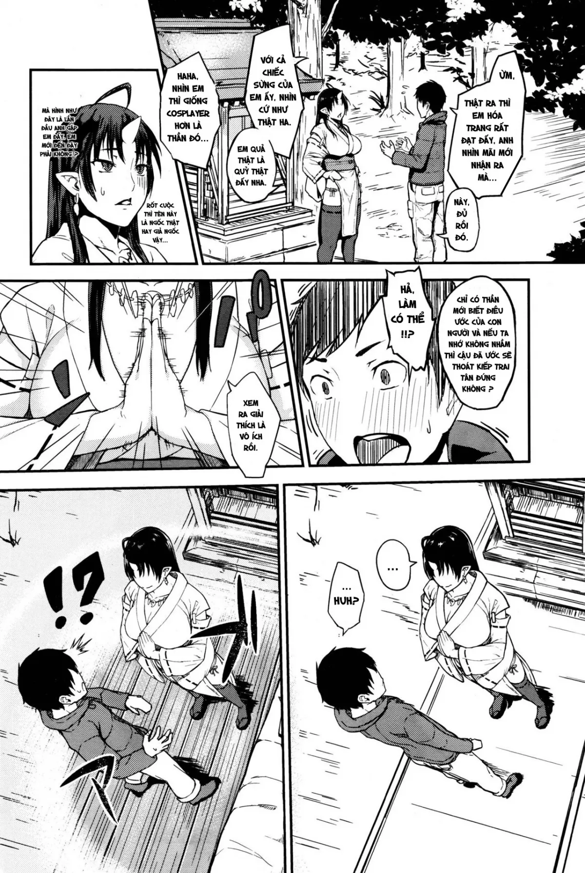 HentaiVN.net - Ảnh 4 - Onegai! Onigami-sama♥ [Please! Fearful God♥] - Oneshot