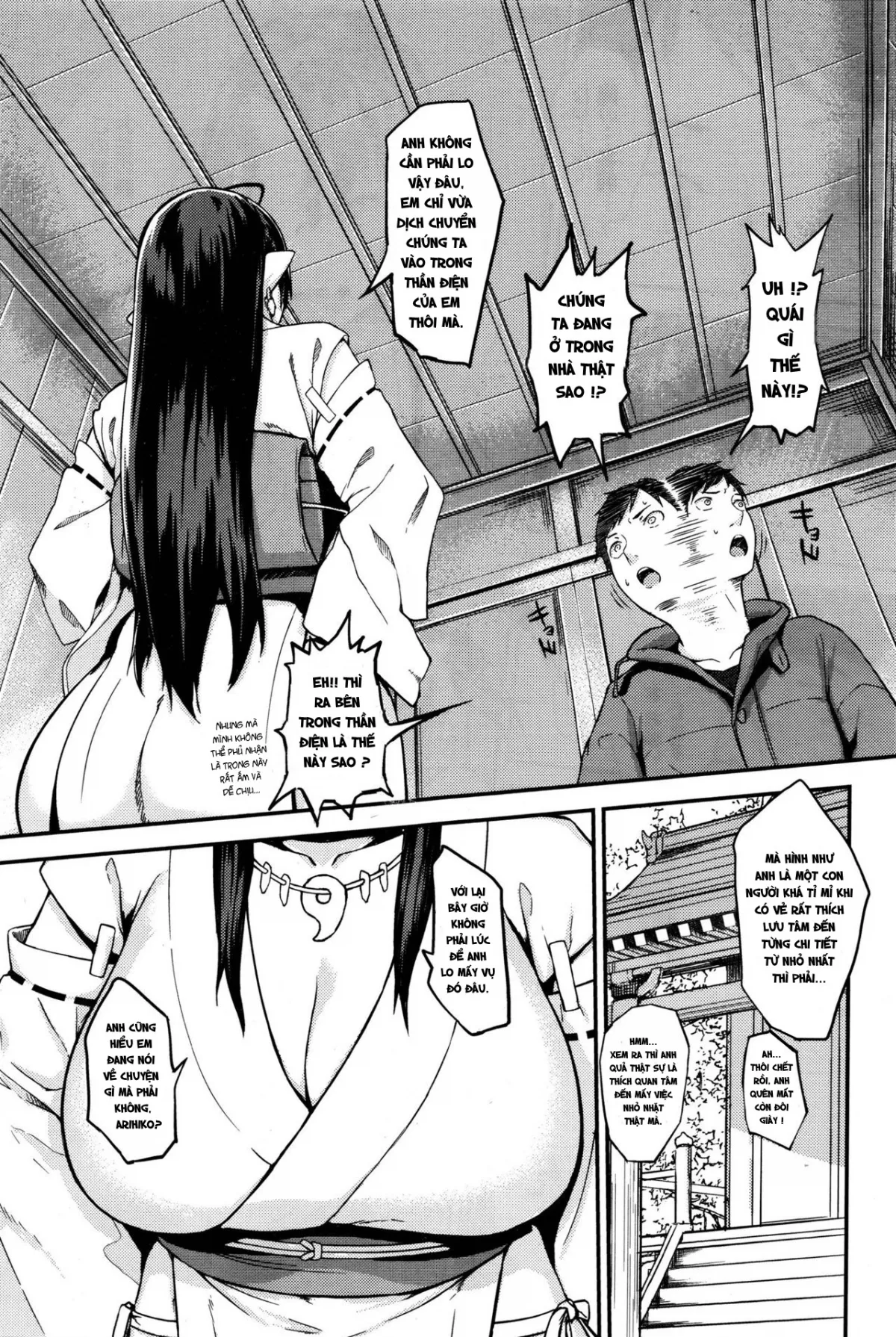 HentaiVN.net - Ảnh 5 - Onegai! Onigami-sama♥ [Please! Fearful God♥] - Oneshot