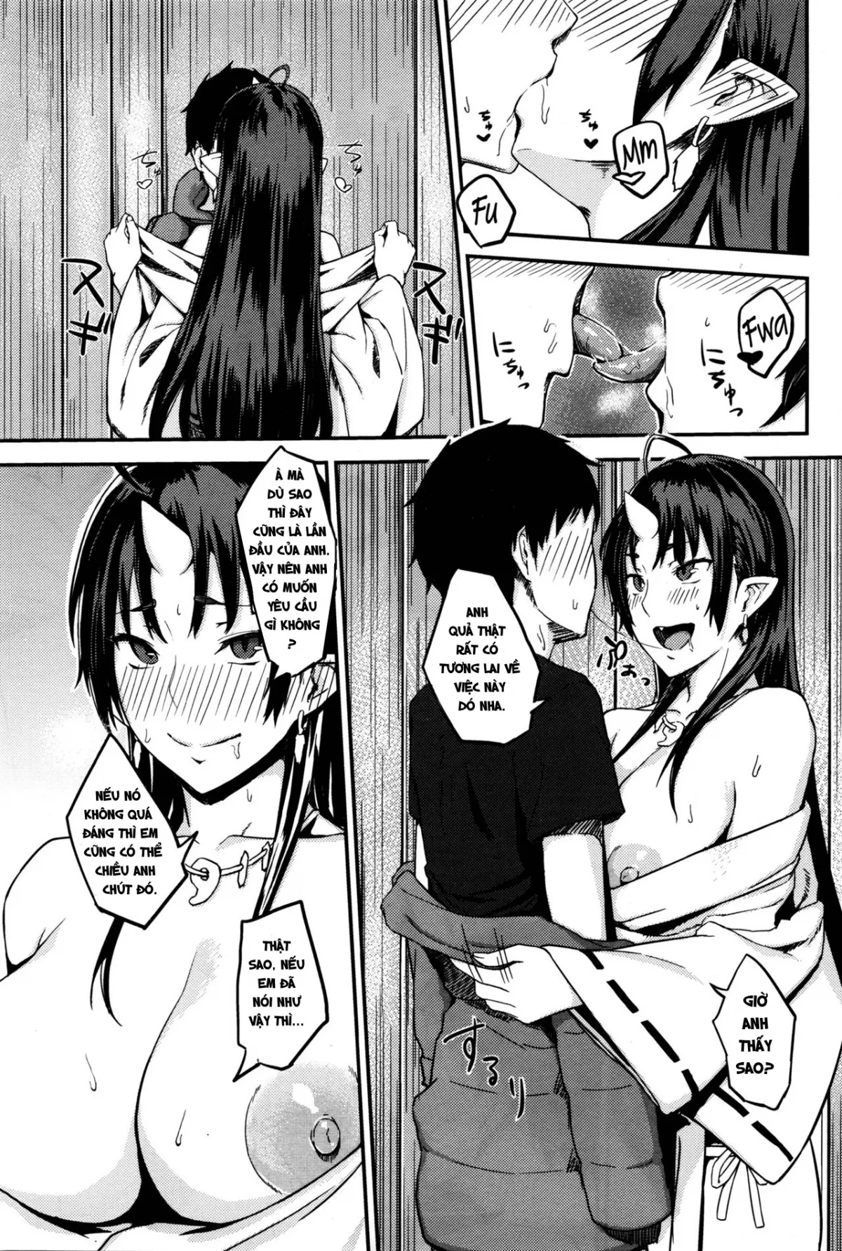 HentaiVN.net - Ảnh 7 - Onegai! Onigami-sama♥ [Please! Fearful God♥] - Oneshot