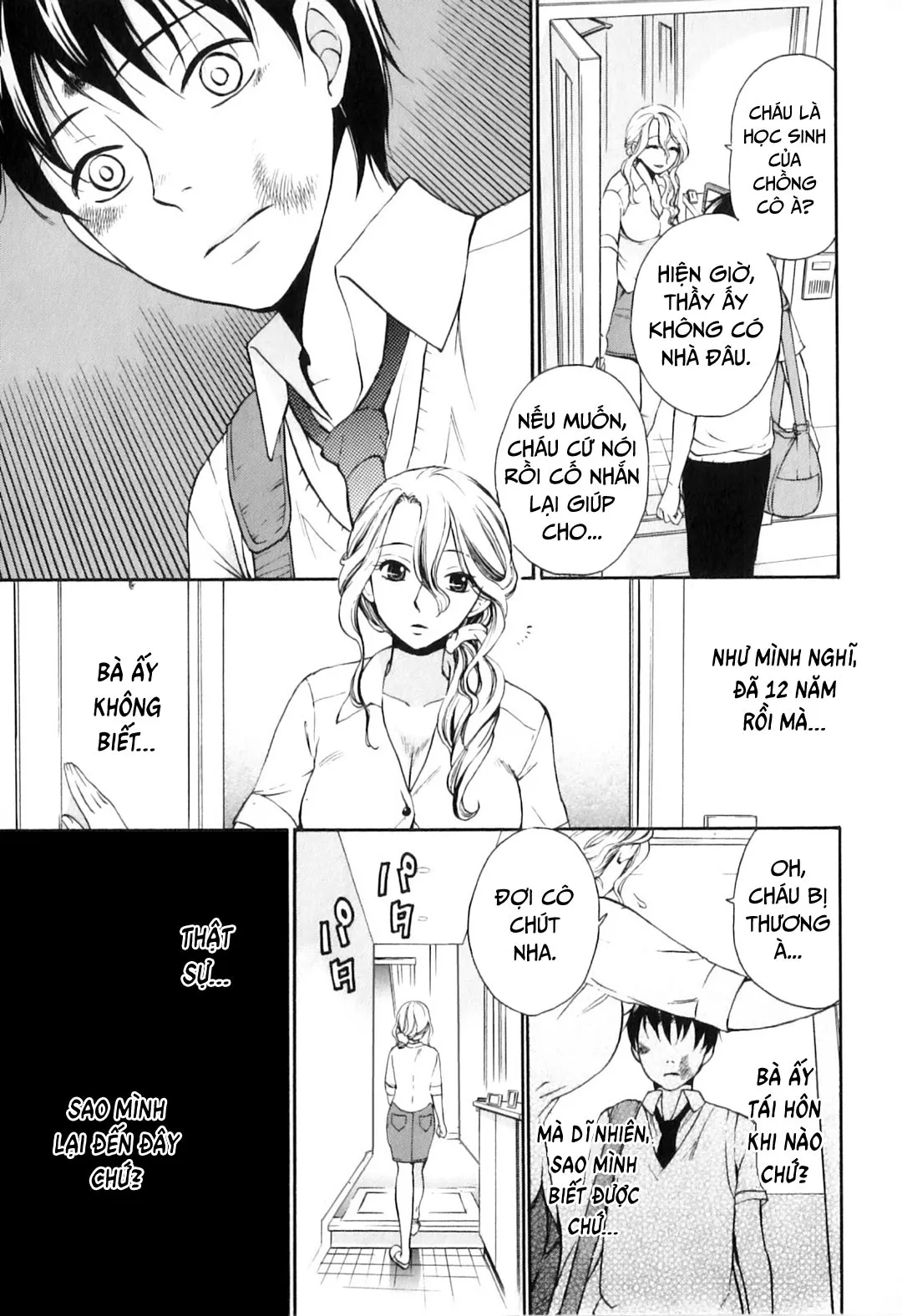 HentaiVN.net - Ảnh 4 - Khát khao mẹ và con trai [Yokujou Boshi; Desire Mother and Child] - Chap 5 - Cưỡng hiếp mẹ mình