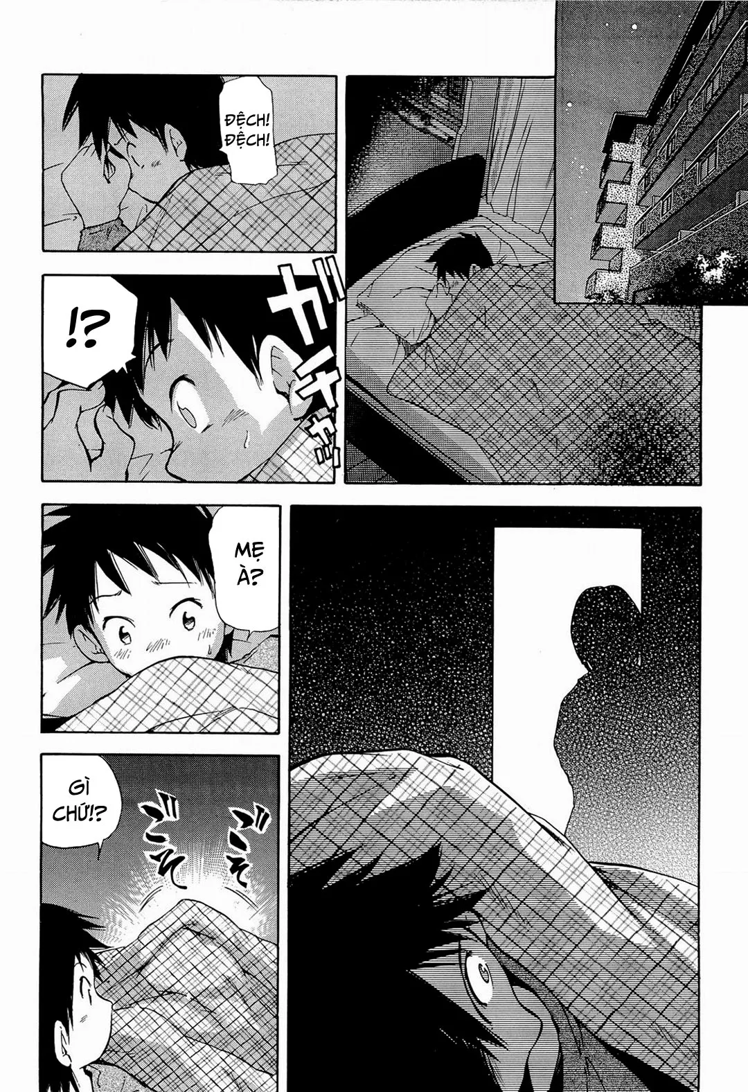 HentaiVN.net - Ảnh 5 - Khát khao mẹ và con trai [Yokujou Boshi; Desire Mother and Child] - Chap 6 - Vị khách trong đêm