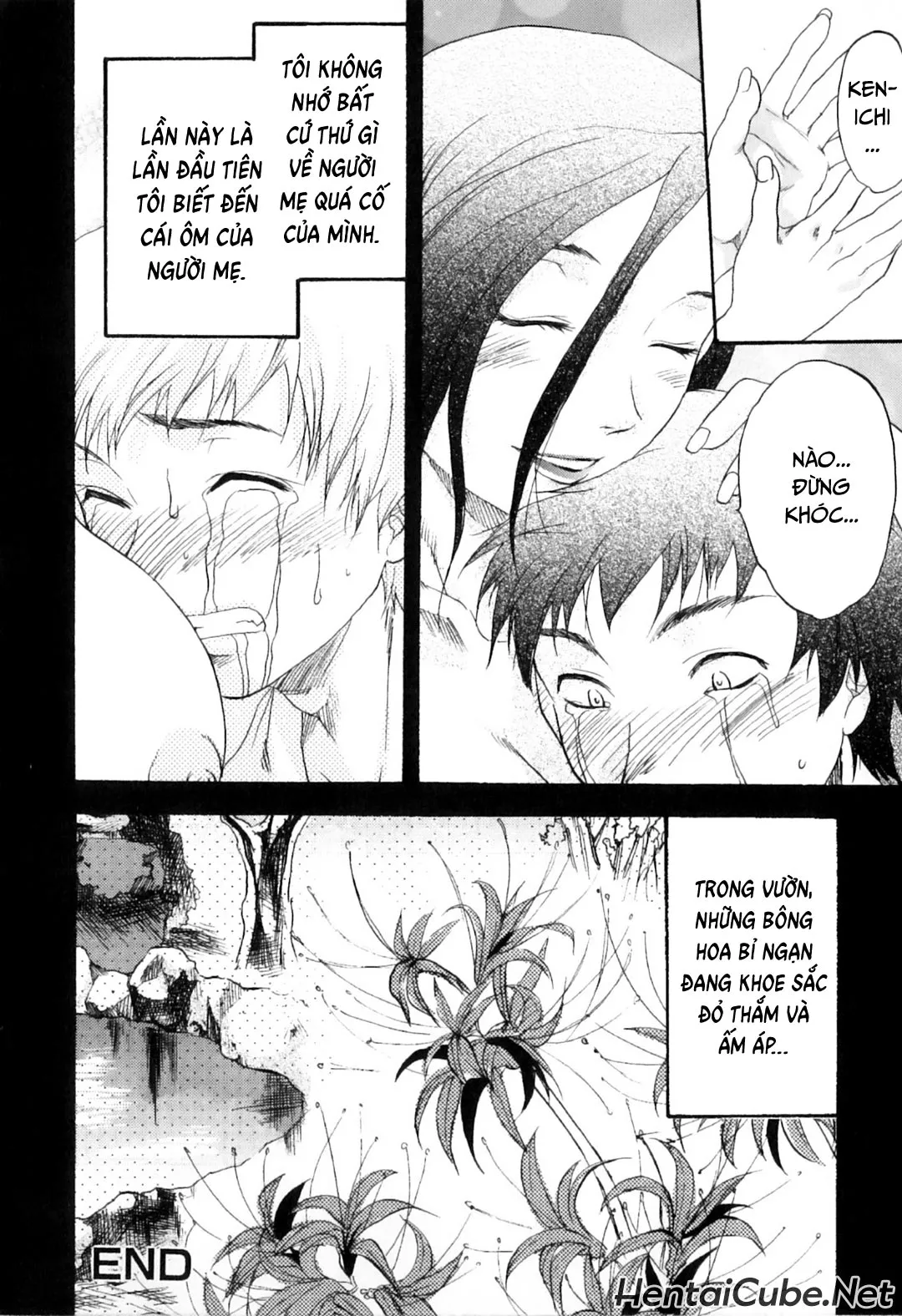HentaiVN.net - Ảnh 17 - Khát khao mẹ và con trai [Yokujou Boshi; Desire Mother and Child] - Chap 7 - Hoa bỉ ngạn