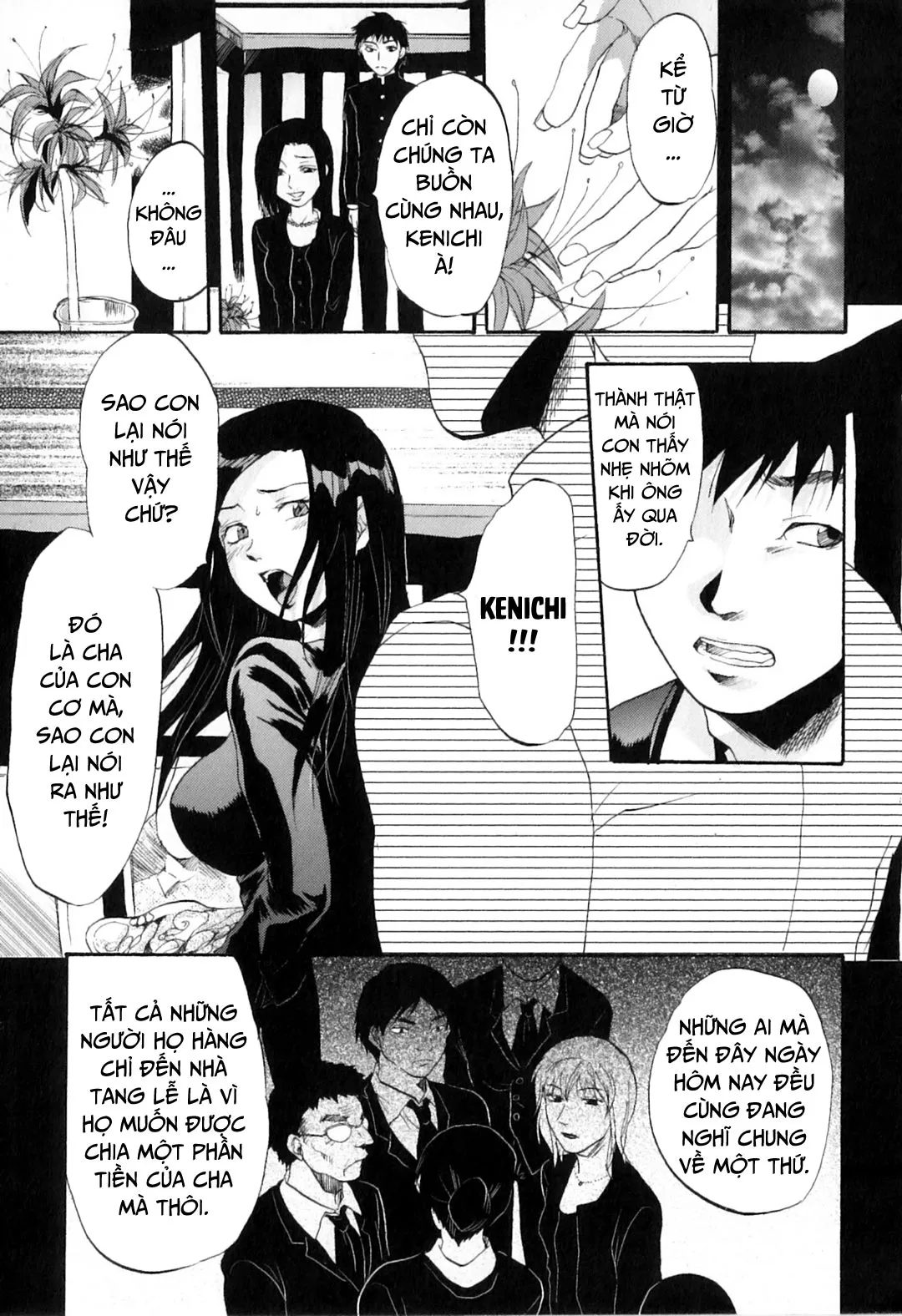 HentaiVN.net - Ảnh 4 - Khát khao mẹ và con trai [Yokujou Boshi; Desire Mother and Child] - Chap 7 - Hoa bỉ ngạn