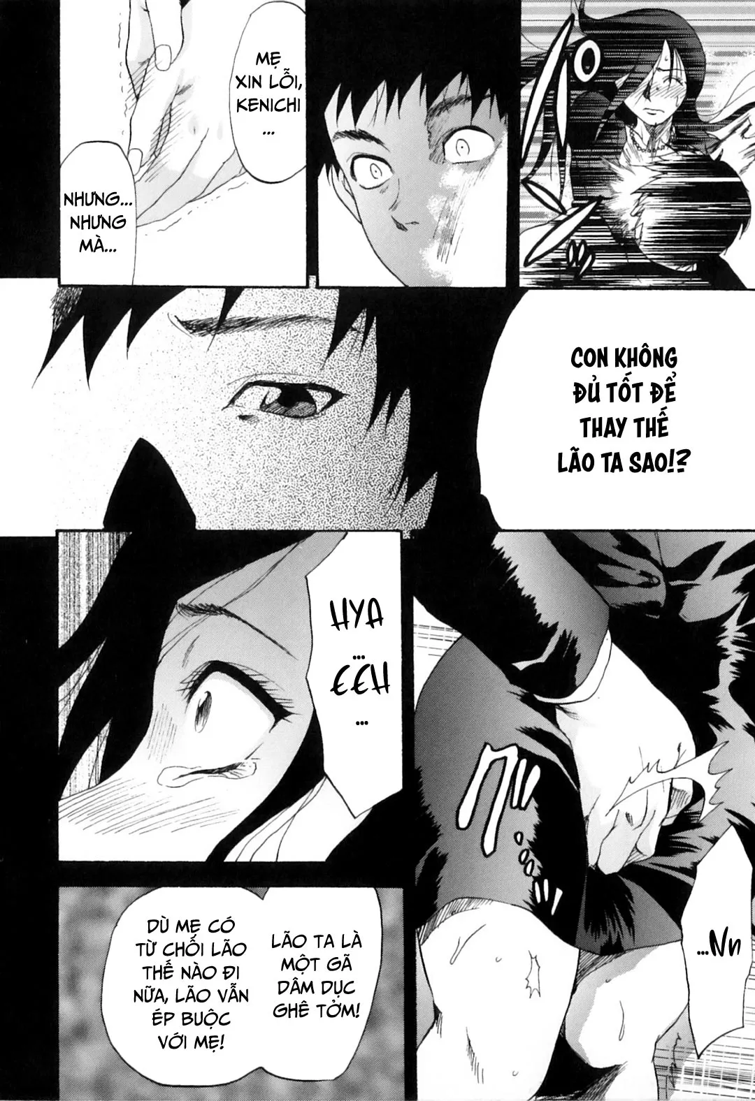 HentaiVN.net - Ảnh 9 - Khát khao mẹ và con trai [Yokujou Boshi; Desire Mother and Child] - Chap 7 - Hoa bỉ ngạn