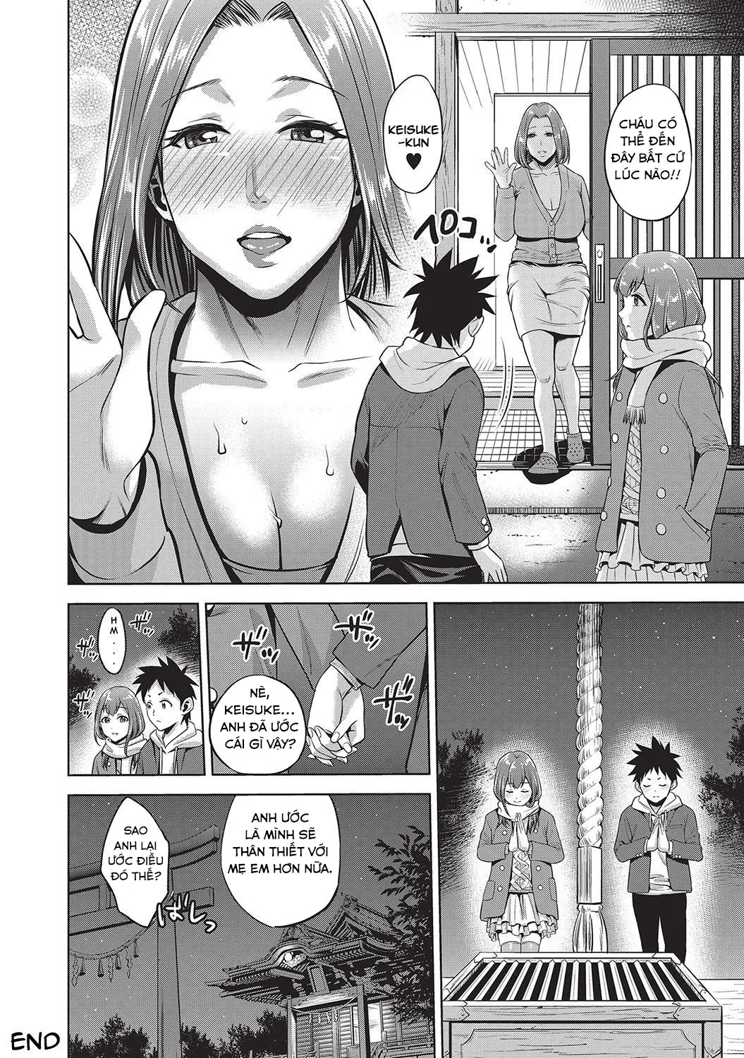 HentaiVN.net - Ảnh 22 - A New Year's Taboo [Kinga Shinnen] - Oneshot