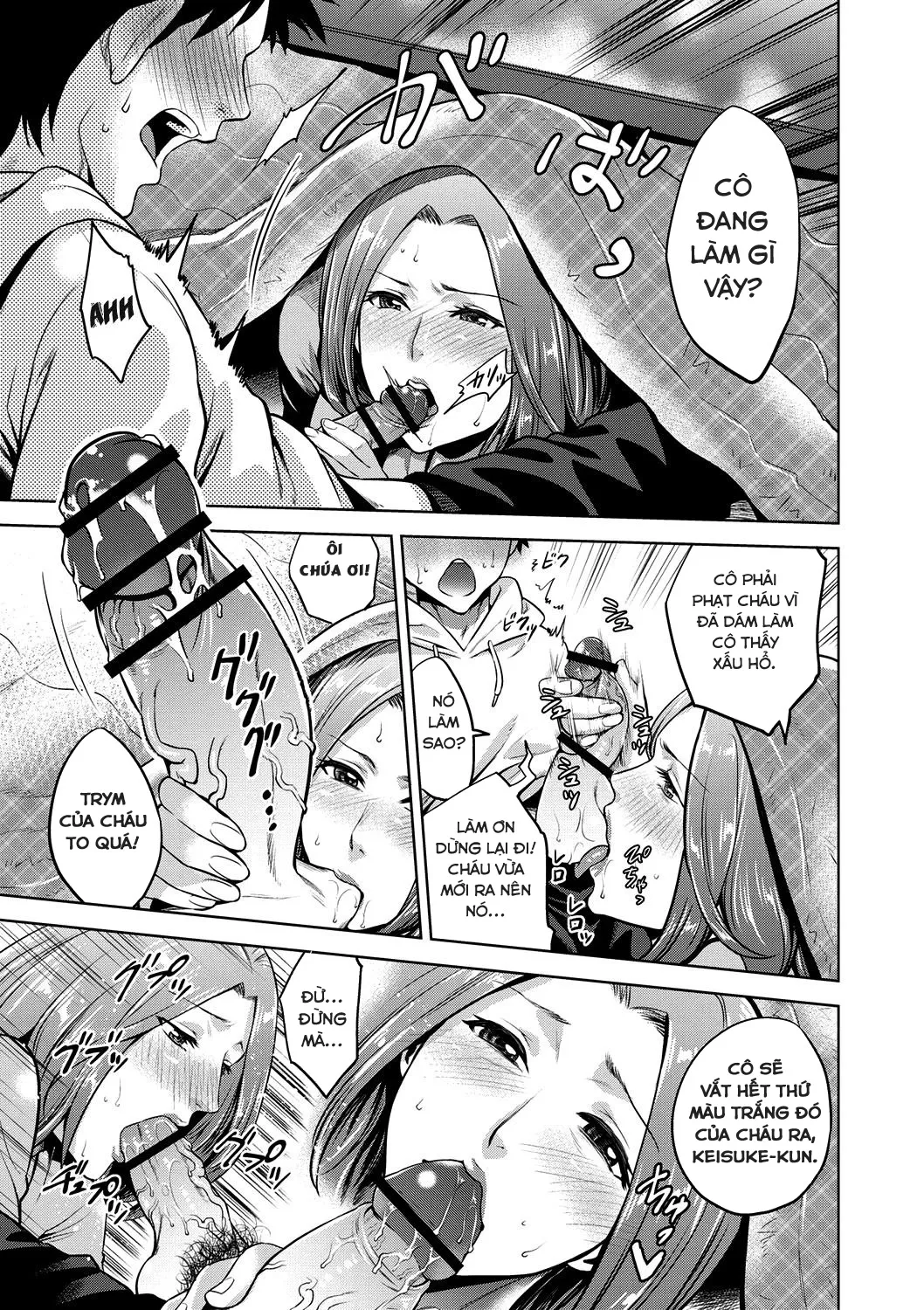 HentaiVN.net - Ảnh 9 - A New Year's Taboo [Kinga Shinnen] - Oneshot
