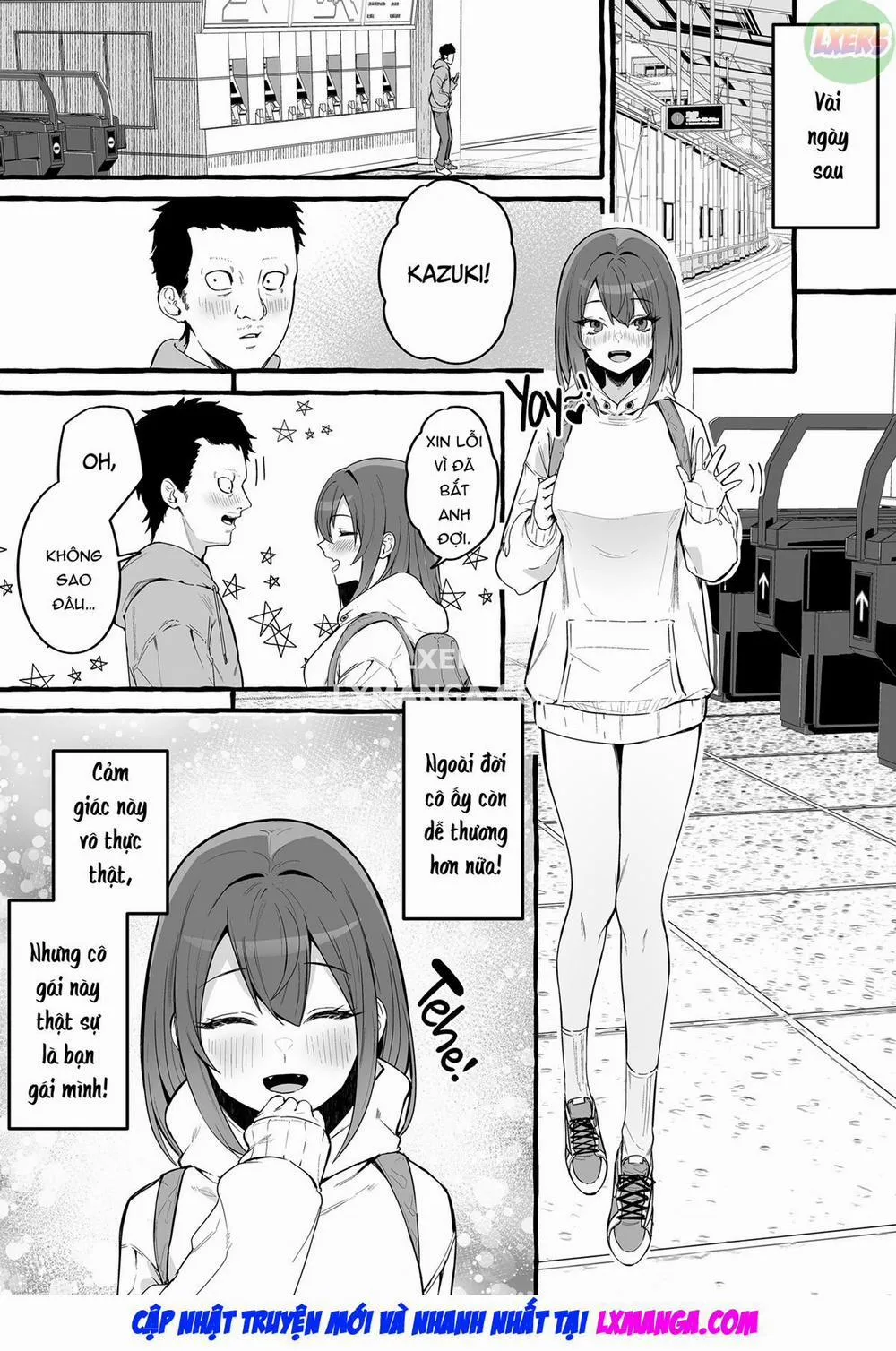 HentaiVN.net - Ảnh 18 - Net de Deatta Kyonyu Kanojo to Attara Shiboritoraremakutta Hanashi. - Oneshot