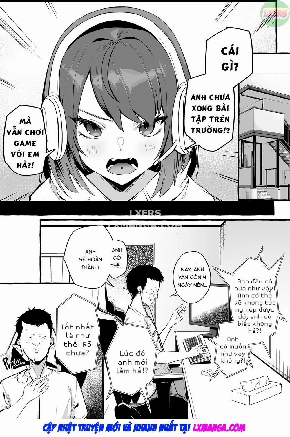 HentaiVN.net - Ảnh 5 - Net de Deatta Kyonyu Kanojo to Attara Shiboritoraremakutta Hanashi. - Oneshot