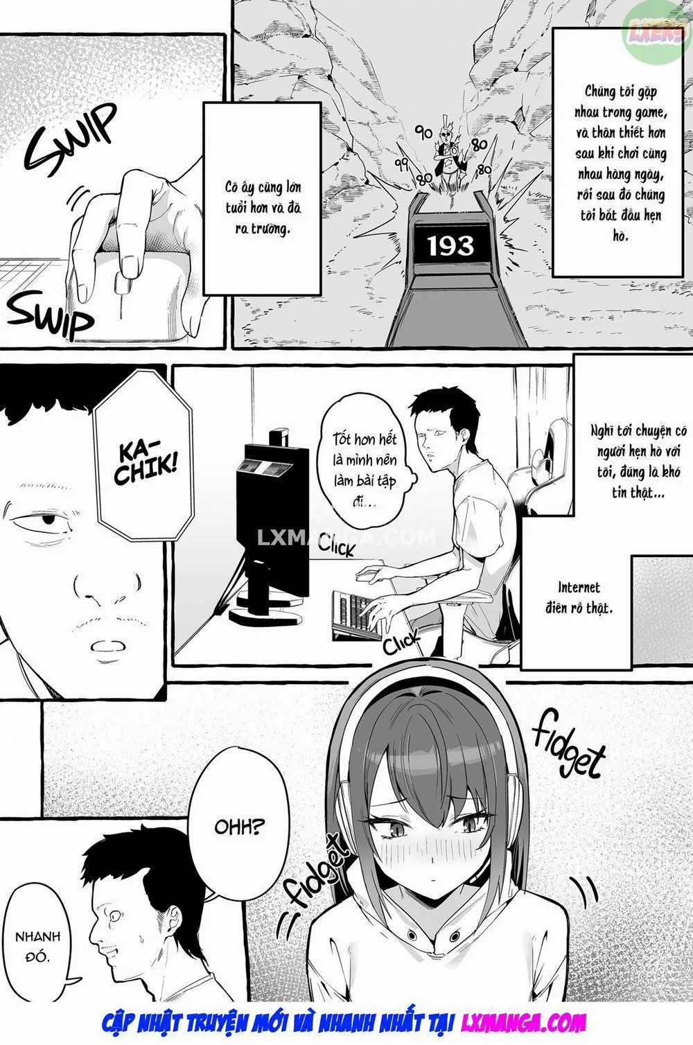 HentaiVN.net - Ảnh 7 - Net de Deatta Kyonyu Kanojo to Attara Shiboritoraremakutta Hanashi. - Oneshot