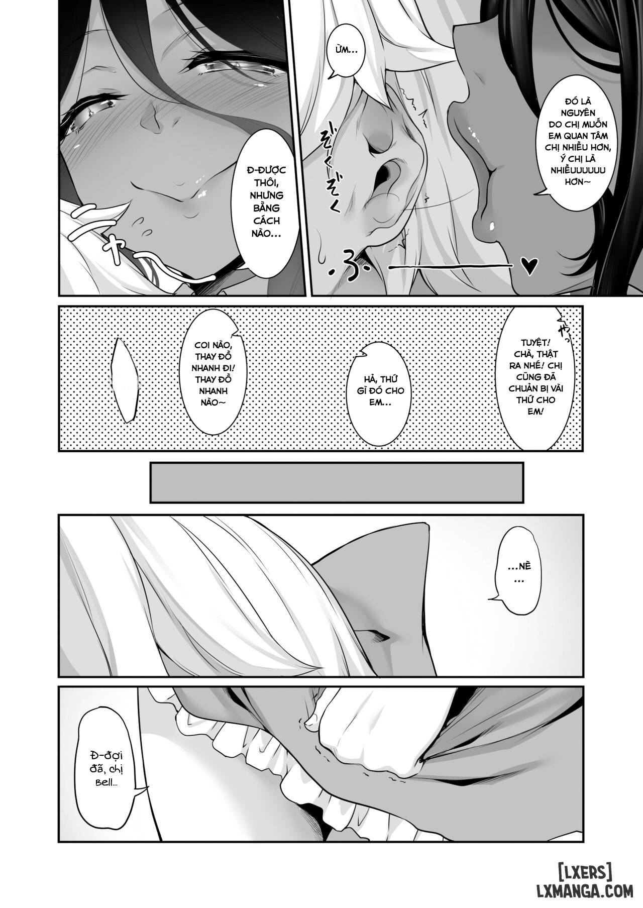 HentaiVN.net - Ảnh 6 - Chotto dake Ai ga Omoi Dark Elf ga Isekai kara Oikakete Kita 4 - Oneshot.