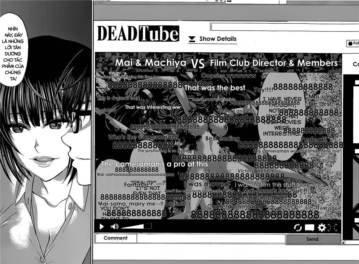 HentaiVN.net - Ảnh 5 - DEAD Tube [学院里的杀人游戏] - Chap 7