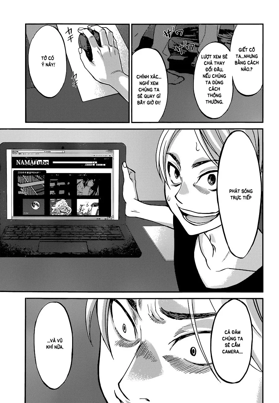 HentaiVN.net - Ảnh 34 - DEAD Tube [学院里的杀人游戏] - Chap 9