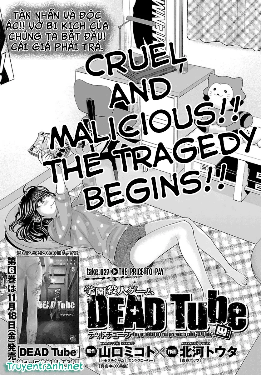 HentaiVN.net - Ảnh 5 - DEAD Tube [学院里的杀人游戏] - Chap 27