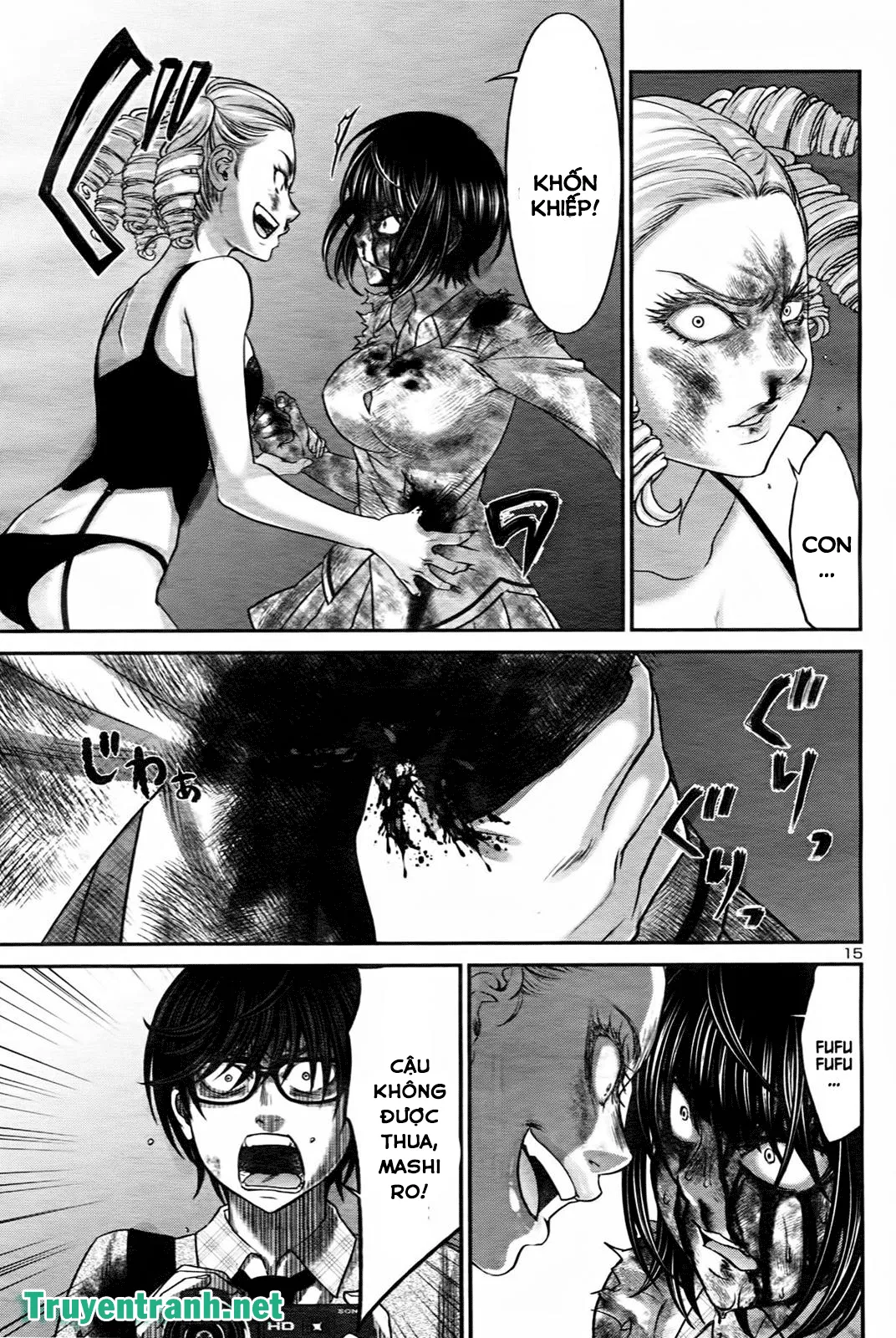 HentaiVN.net - Ảnh 17 - DEAD Tube [学院里的杀人游戏] - Chap 32