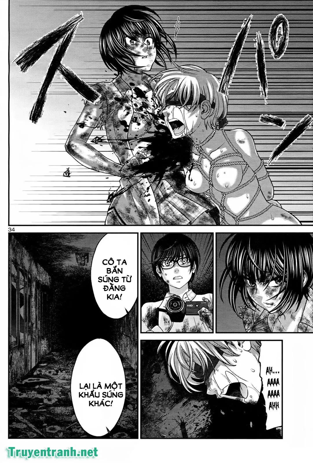 HentaiVN.net - Ảnh 36 - DEAD Tube [学院里的杀人游戏] - Chap 32