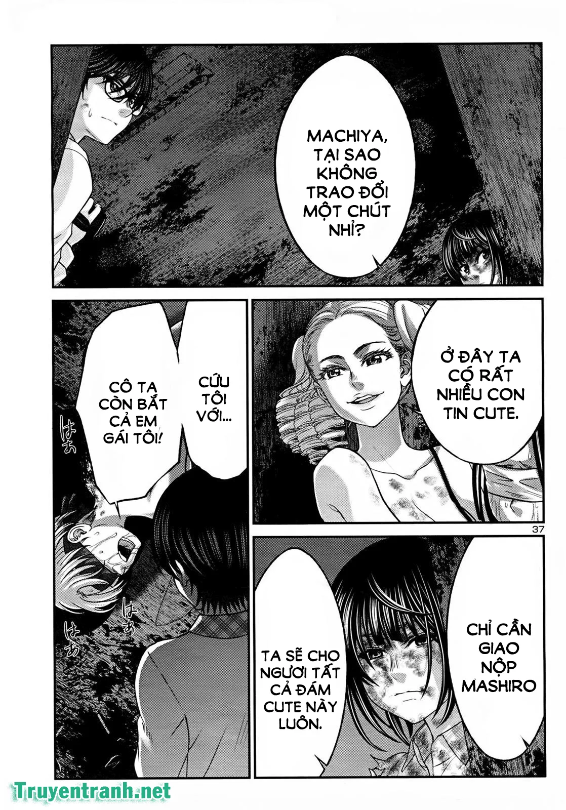 HentaiVN.net - Ảnh 39 - DEAD Tube [学院里的杀人游戏] - Chap 32