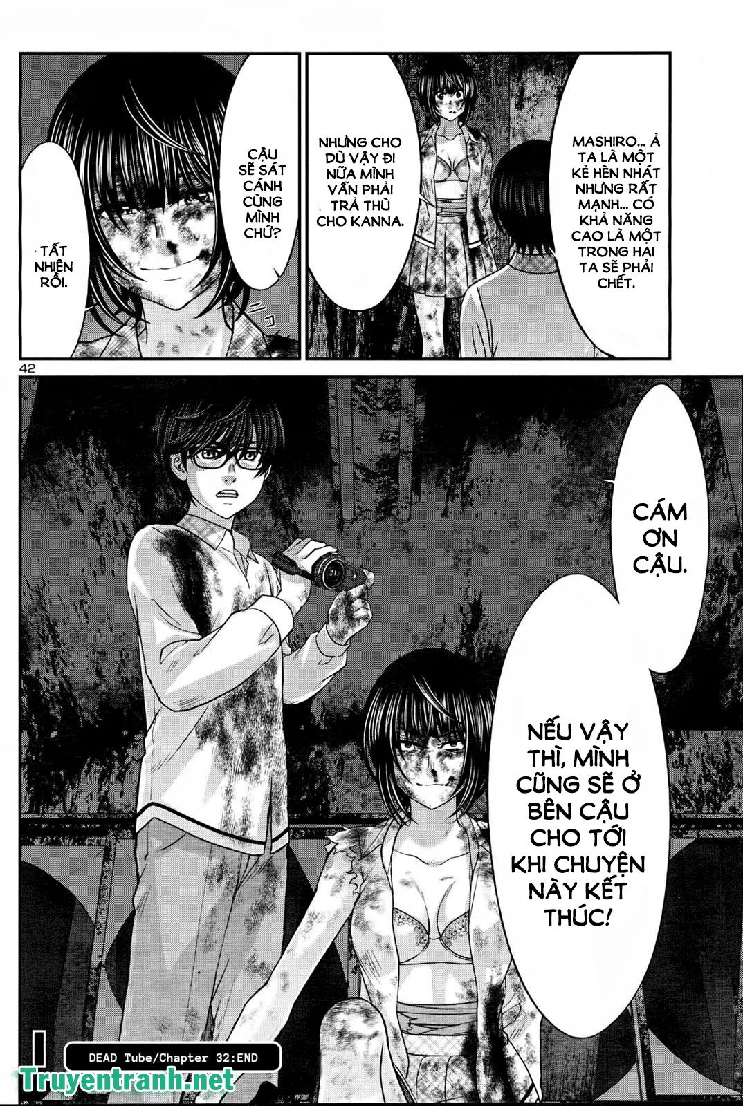 HentaiVN.net - Ảnh 44 - DEAD Tube [学院里的杀人游戏] - Chap 32