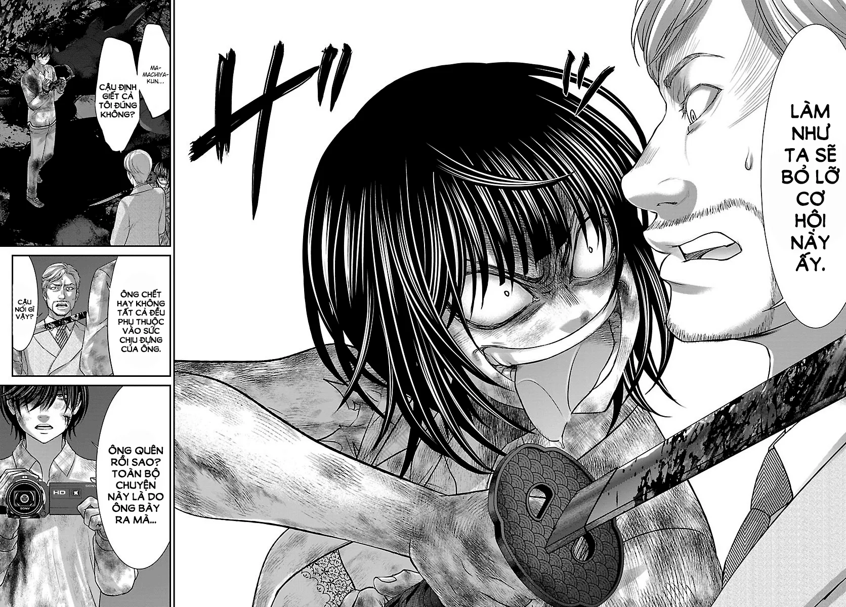 HentaiVN.net - Ảnh 16 - DEAD Tube [学院里的杀人游戏] - Chap 33
