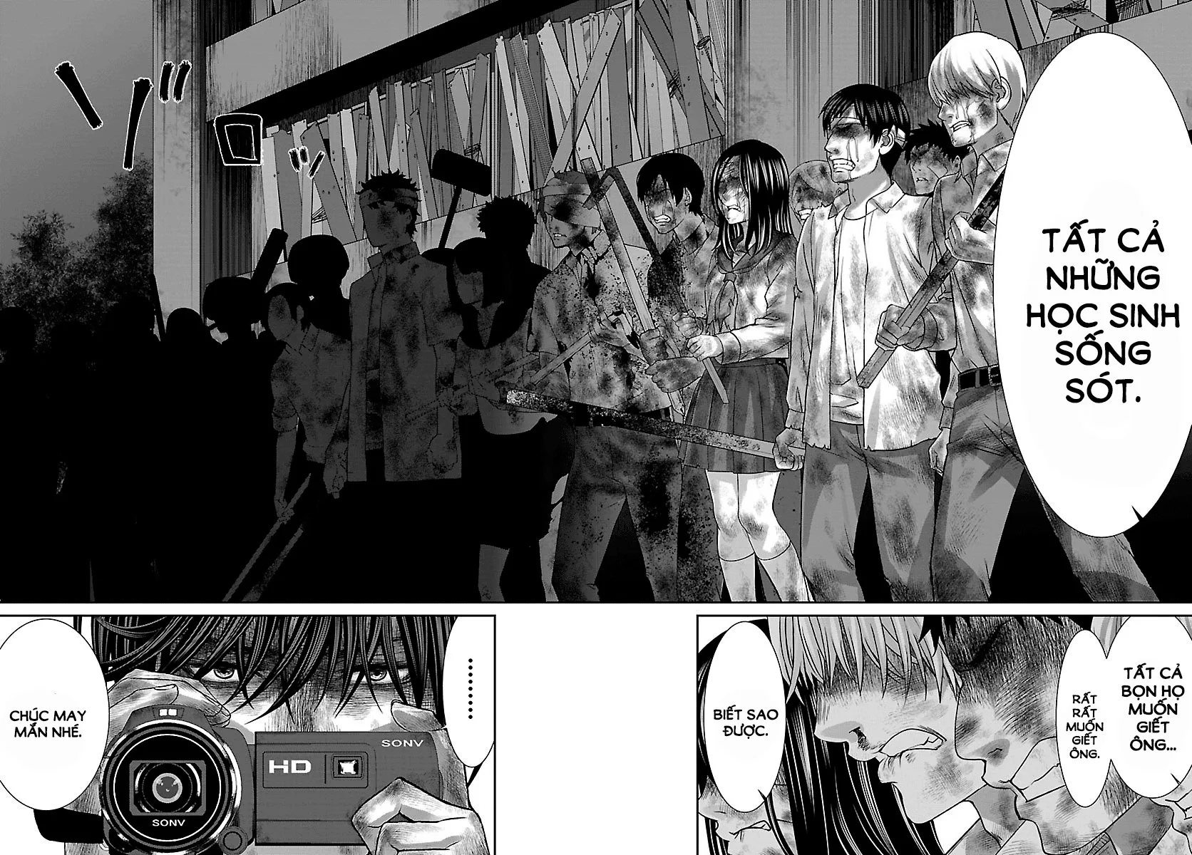 HentaiVN.net - Ảnh 21 - DEAD Tube [学院里的杀人游戏] - Chap 33