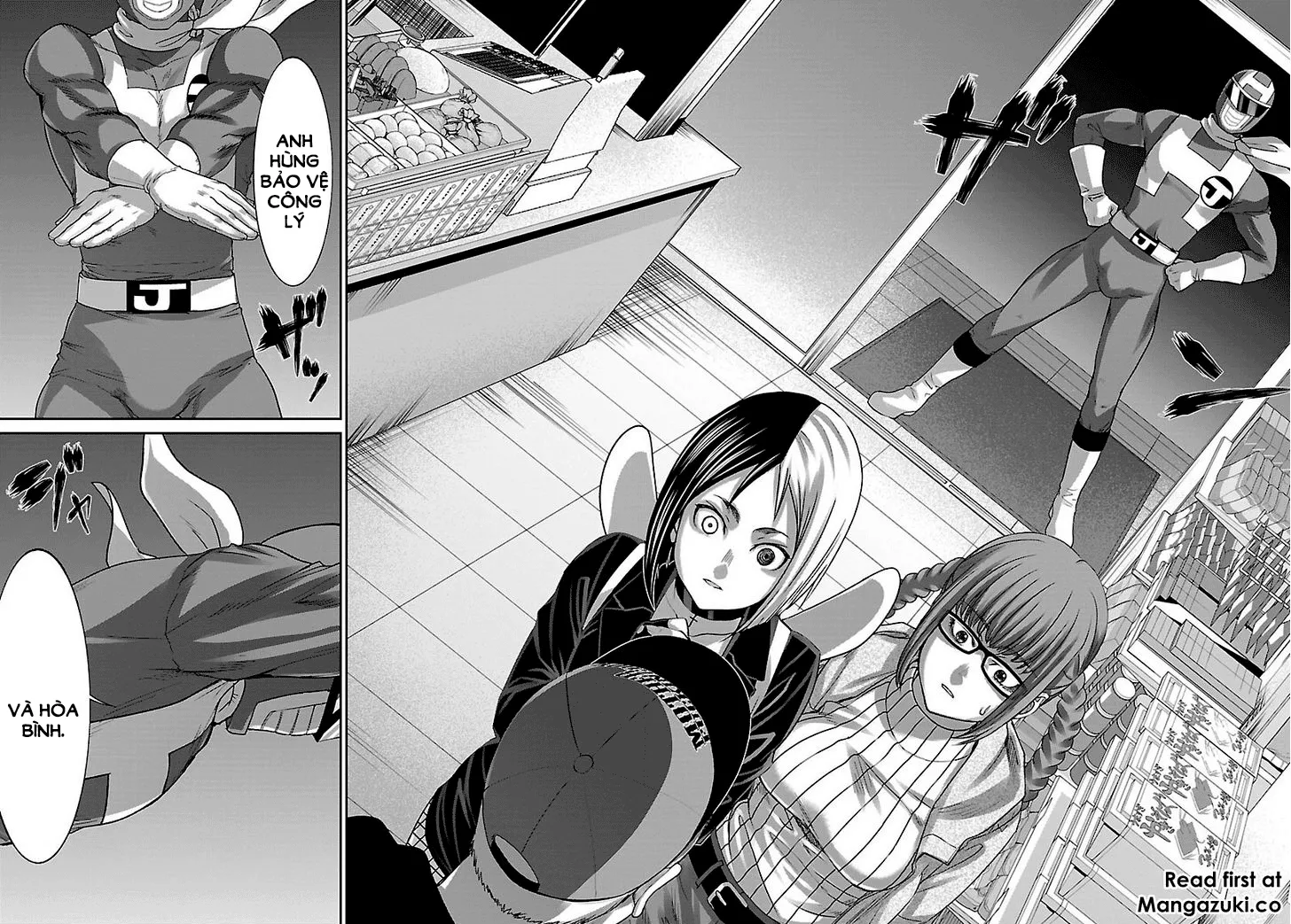 HentaiVN.net - Ảnh 26 - DEAD Tube [学院里的杀人游戏] - Chap 34