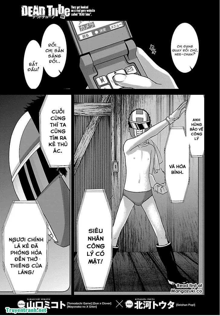HentaiVN.net - Ảnh 3 - DEAD Tube [学院里的杀人游戏] - Chap 34