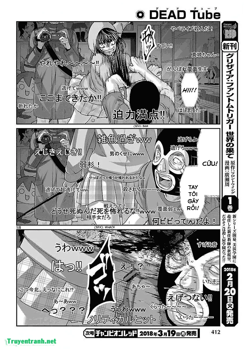 HentaiVN.net - Ảnh 21 - DEAD Tube [学院里的杀人游戏] - Chap 39