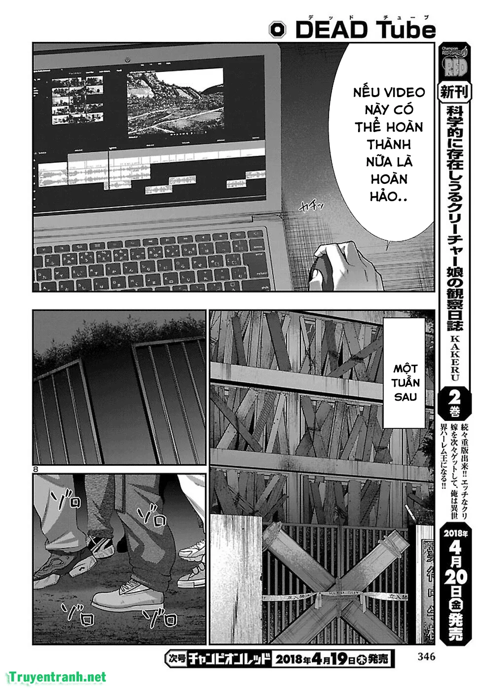 HentaiVN.net - Ảnh 10 - DEAD Tube [学院里的杀人游戏] - Chap 40