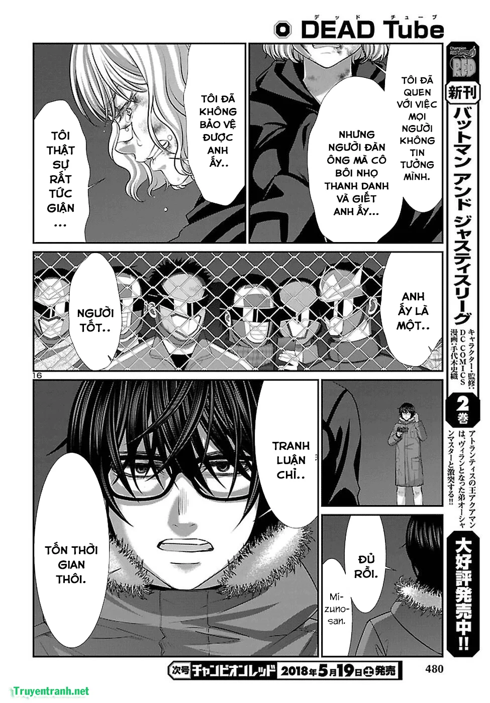 HentaiVN.net - Ảnh 18 - DEAD Tube [学院里的杀人游戏] - Chap 41
