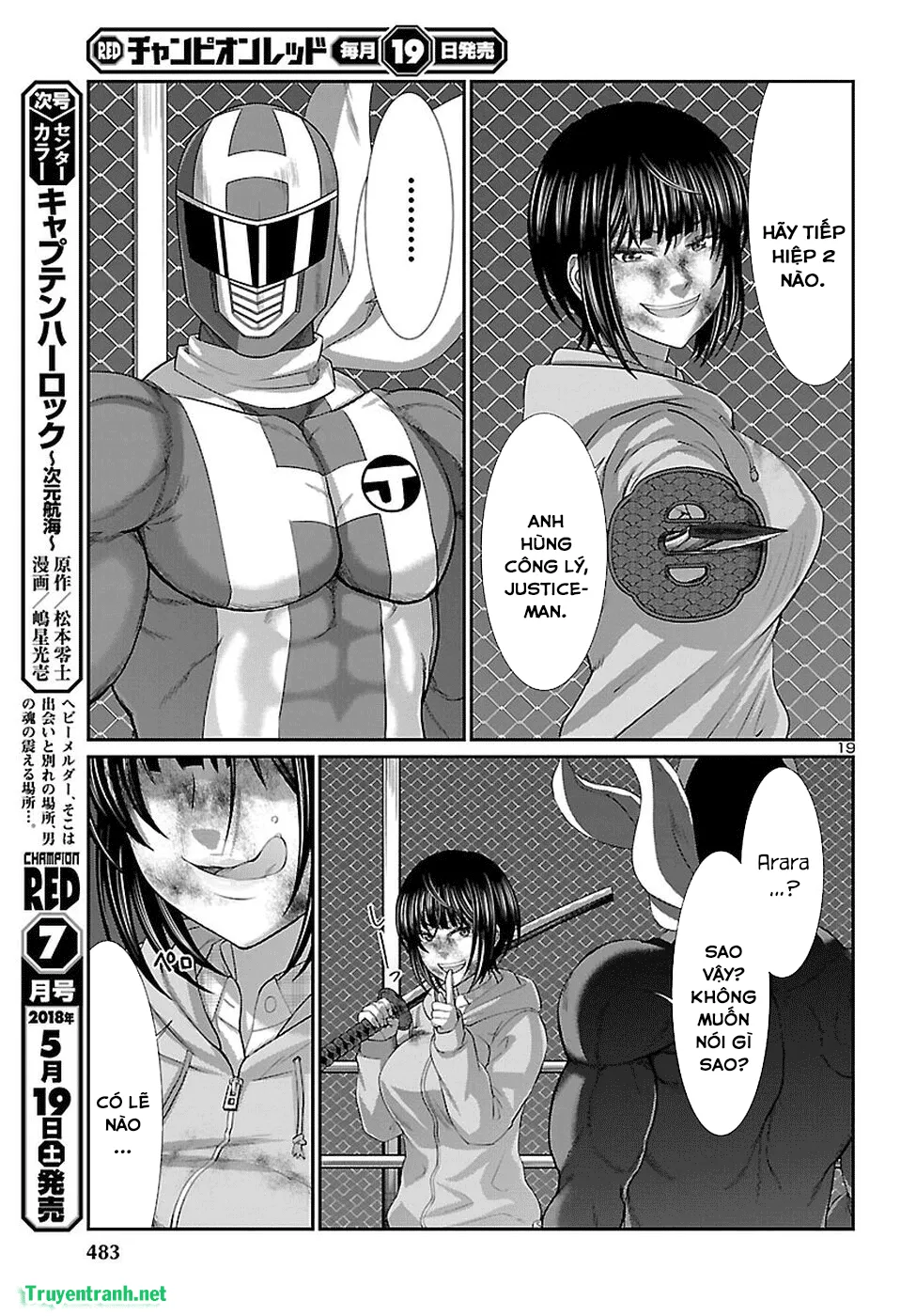 HentaiVN.net - Ảnh 21 - DEAD Tube [学院里的杀人游戏] - Chap 41