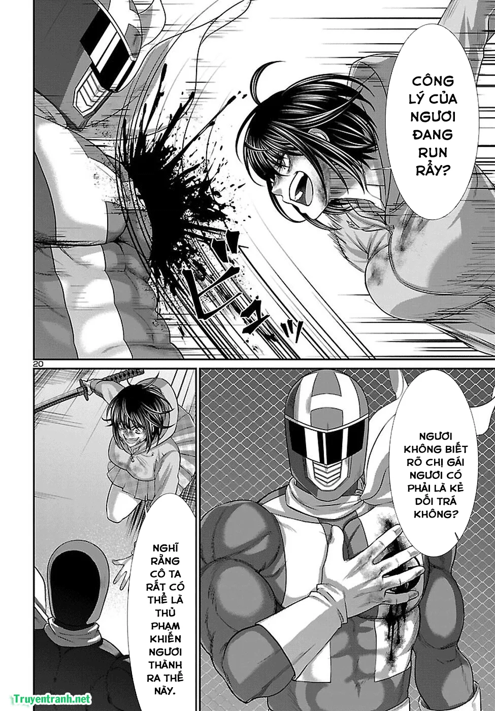 HentaiVN.net - Ảnh 22 - DEAD Tube [学院里的杀人游戏] - Chap 41