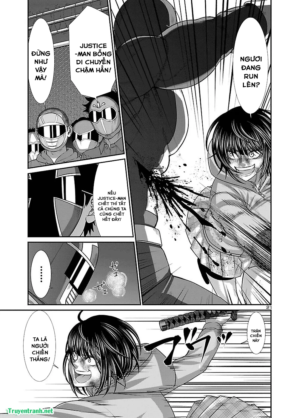 HentaiVN.net - Ảnh 23 - DEAD Tube [学院里的杀人游戏] - Chap 41