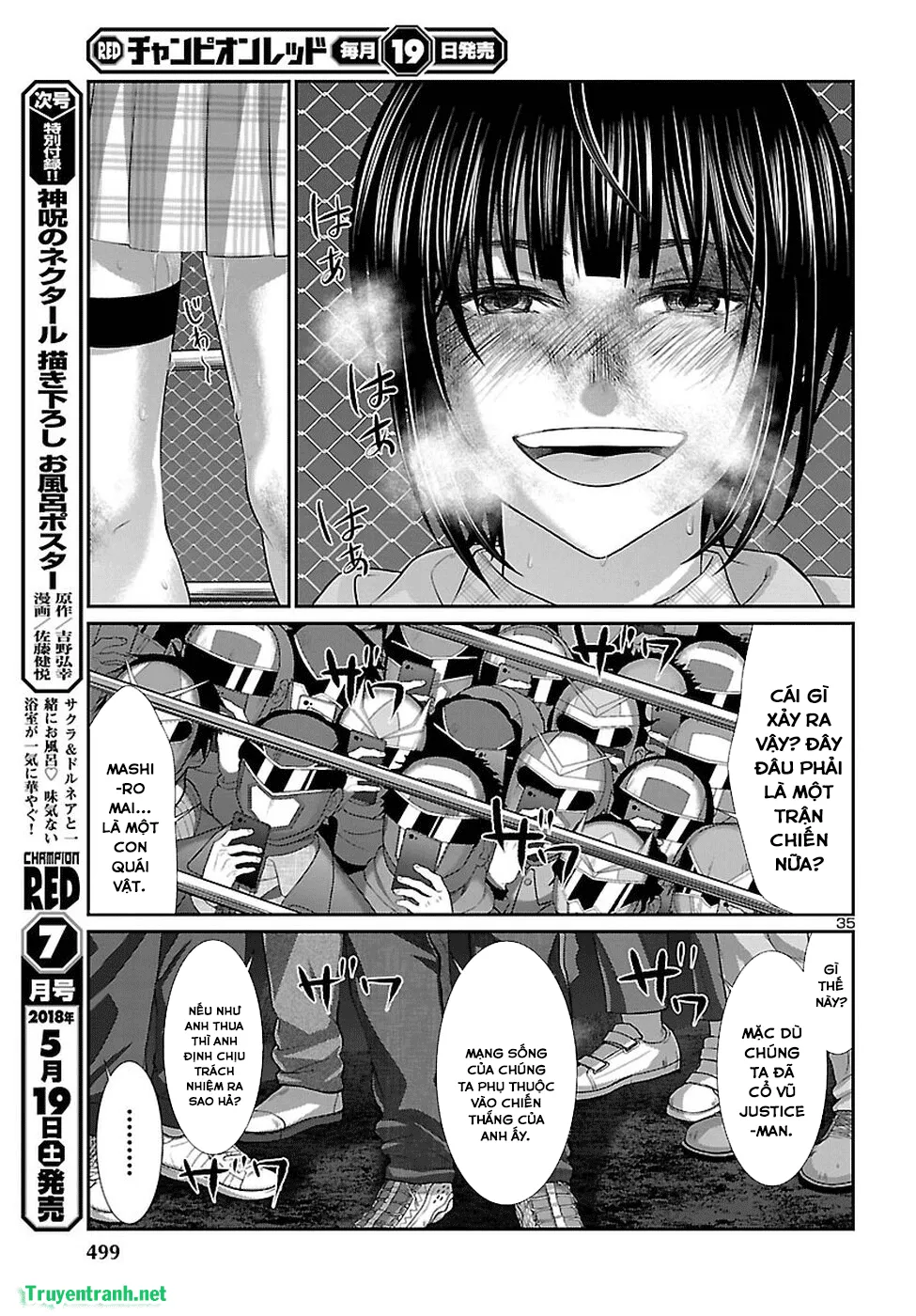 HentaiVN.net - Ảnh 35 - DEAD Tube [学院里的杀人游戏] - Chap 41