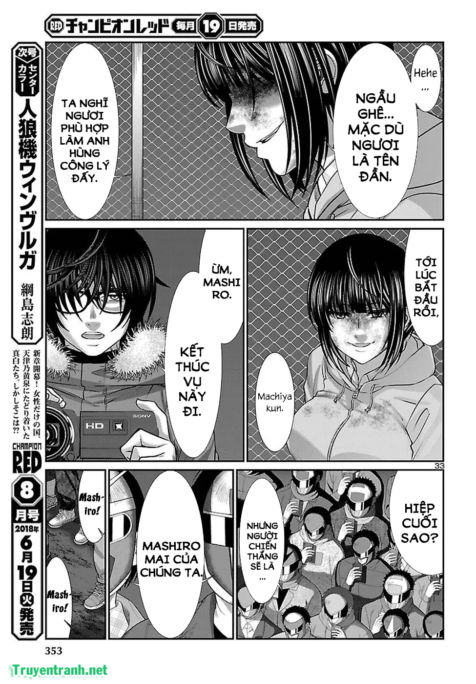 HentaiVN.net - Ảnh 34 - DEAD Tube [学院里的杀人游戏] - Chap 42