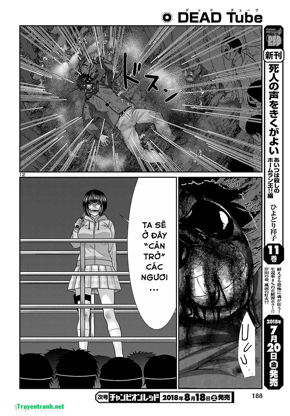 HentaiVN.net - Ảnh 13 - DEAD Tube [学院里的杀人游戏] - Chap 43