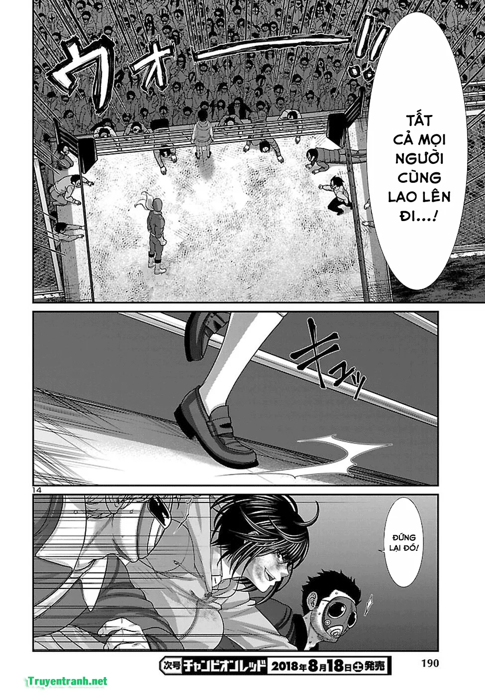 HentaiVN.net - Ảnh 15 - DEAD Tube [学院里的杀人游戏] - Chap 43