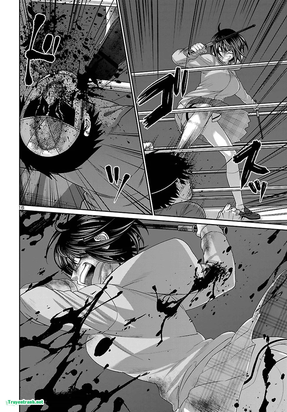 HentaiVN.net - Ảnh 17 - DEAD Tube [学院里的杀人游戏] - Chap 43
