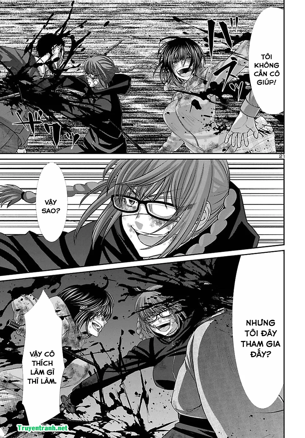 HentaiVN.net - Ảnh 22 - DEAD Tube [学院里的杀人游戏] - Chap 43