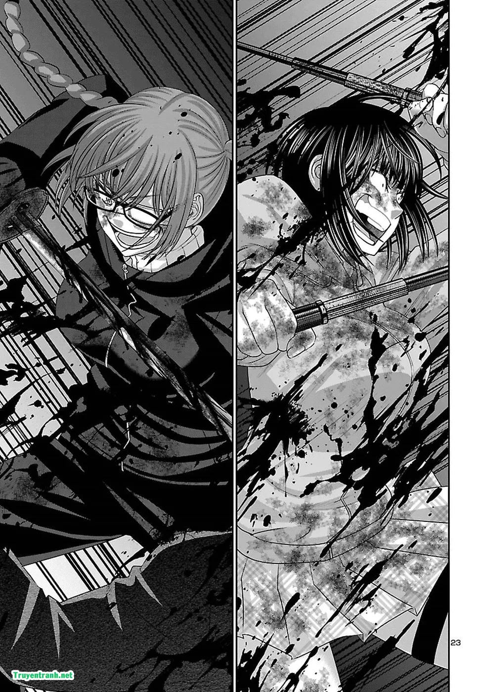 HentaiVN.net - Ảnh 24 - DEAD Tube [学院里的杀人游戏] - Chap 43