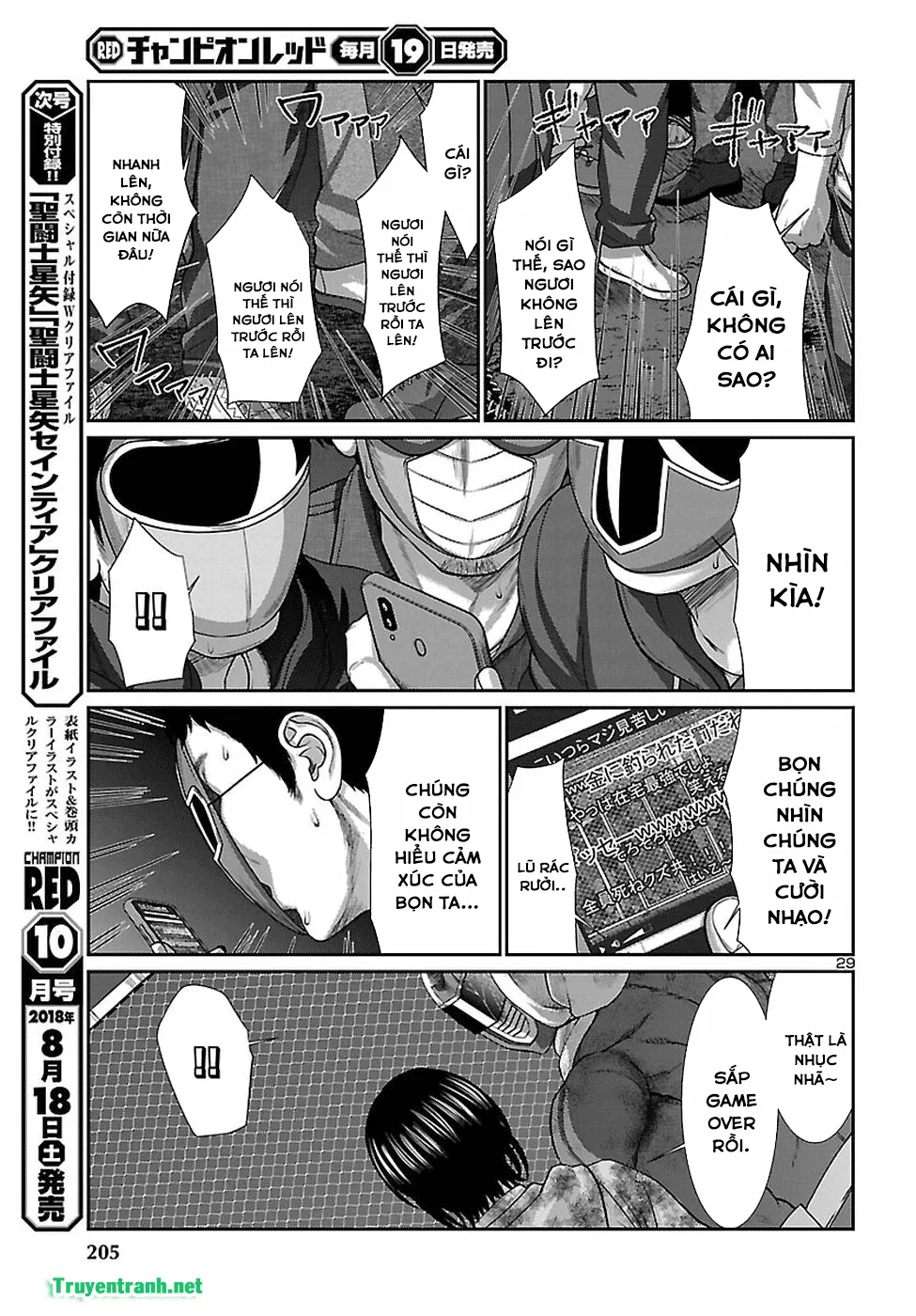 HentaiVN.net - Ảnh 30 - DEAD Tube [学院里的杀人游戏] - Chap 43
