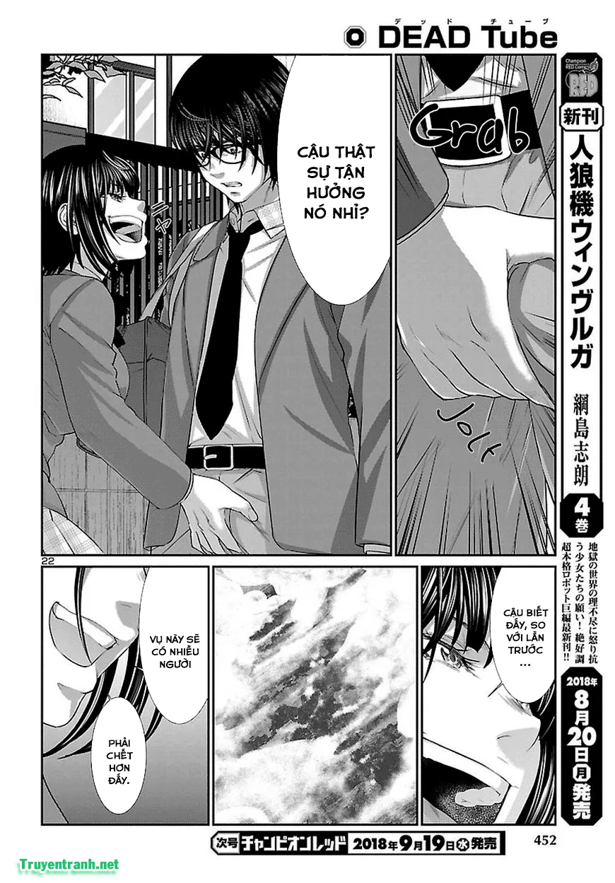HentaiVN.net - Ảnh 23 - DEAD Tube [学院里的杀人游戏] - Chap 44