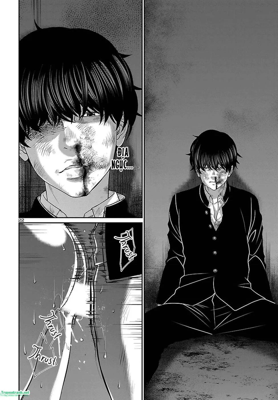 HentaiVN.net - Ảnh 24 - DEAD Tube [学院里的杀人游戏] - Chap 45