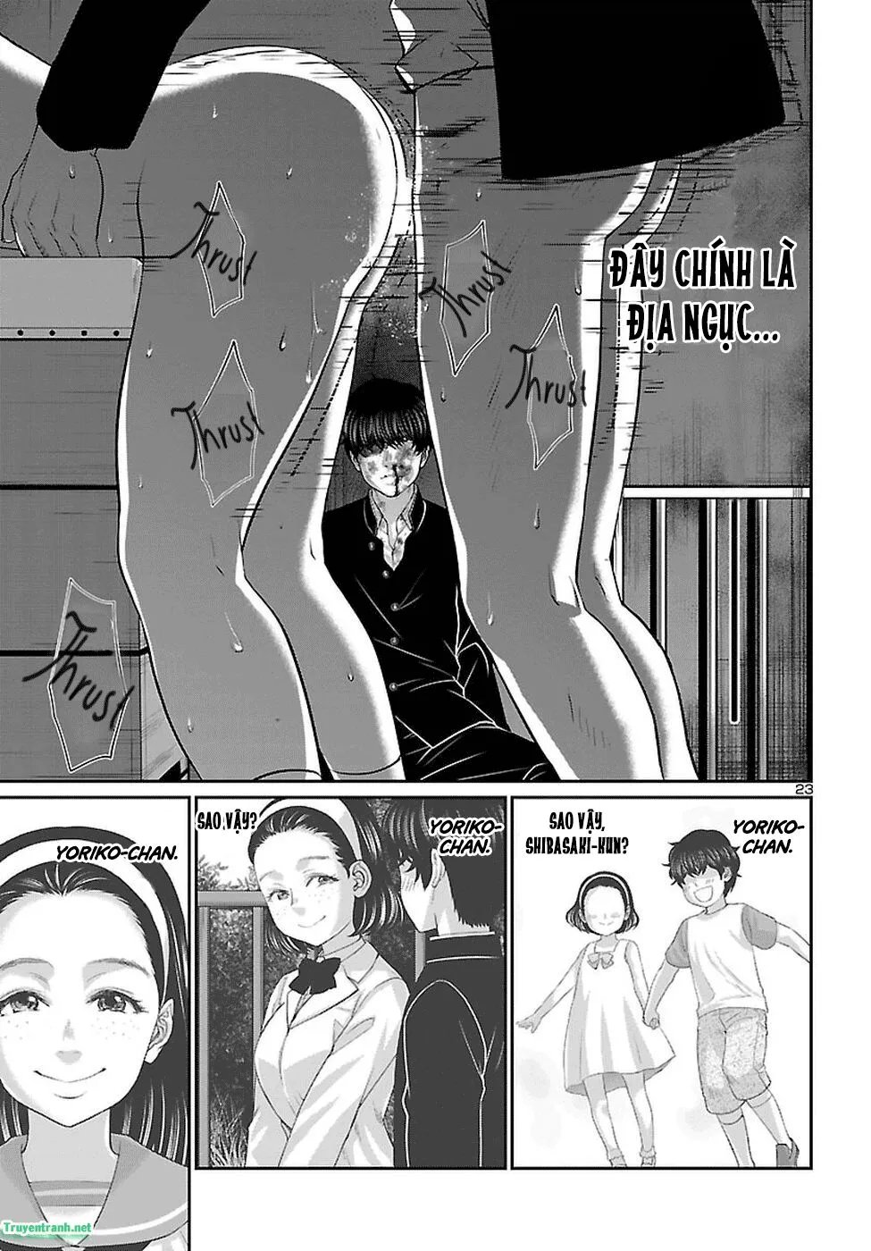 HentaiVN.net - Ảnh 25 - DEAD Tube [学院里的杀人游戏] - Chap 45