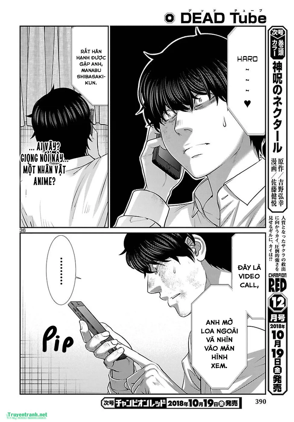 HentaiVN.net - Ảnh 38 - DEAD Tube [学院里的杀人游戏] - Chap 45