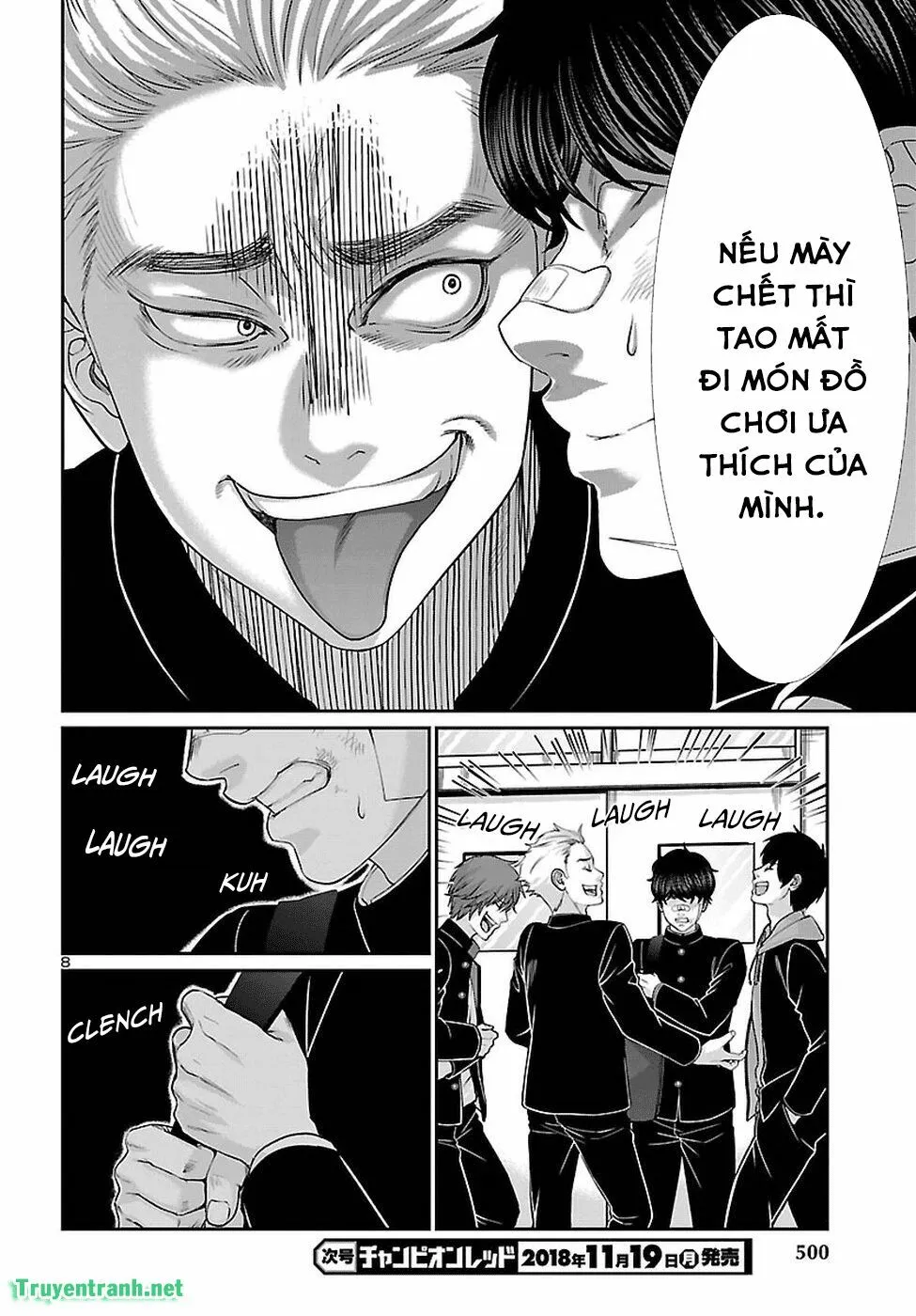 HentaiVN.net - Ảnh 10 - DEAD Tube [学院里的杀人游戏] - Chap 46